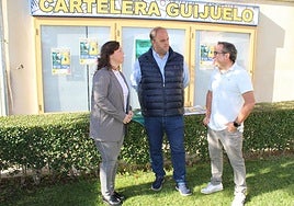 María Jesús Moro, Roberto Martín y Juanjo Nieto.