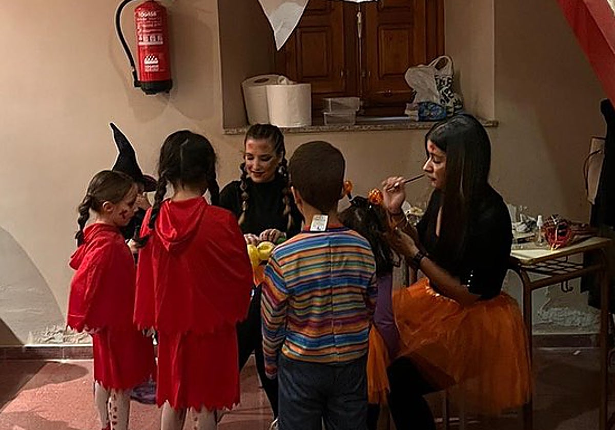 Taller de Halloween en Alba de Tormes.