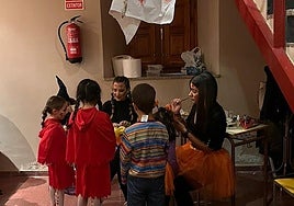 Taller de Halloween en Alba de Tormes.