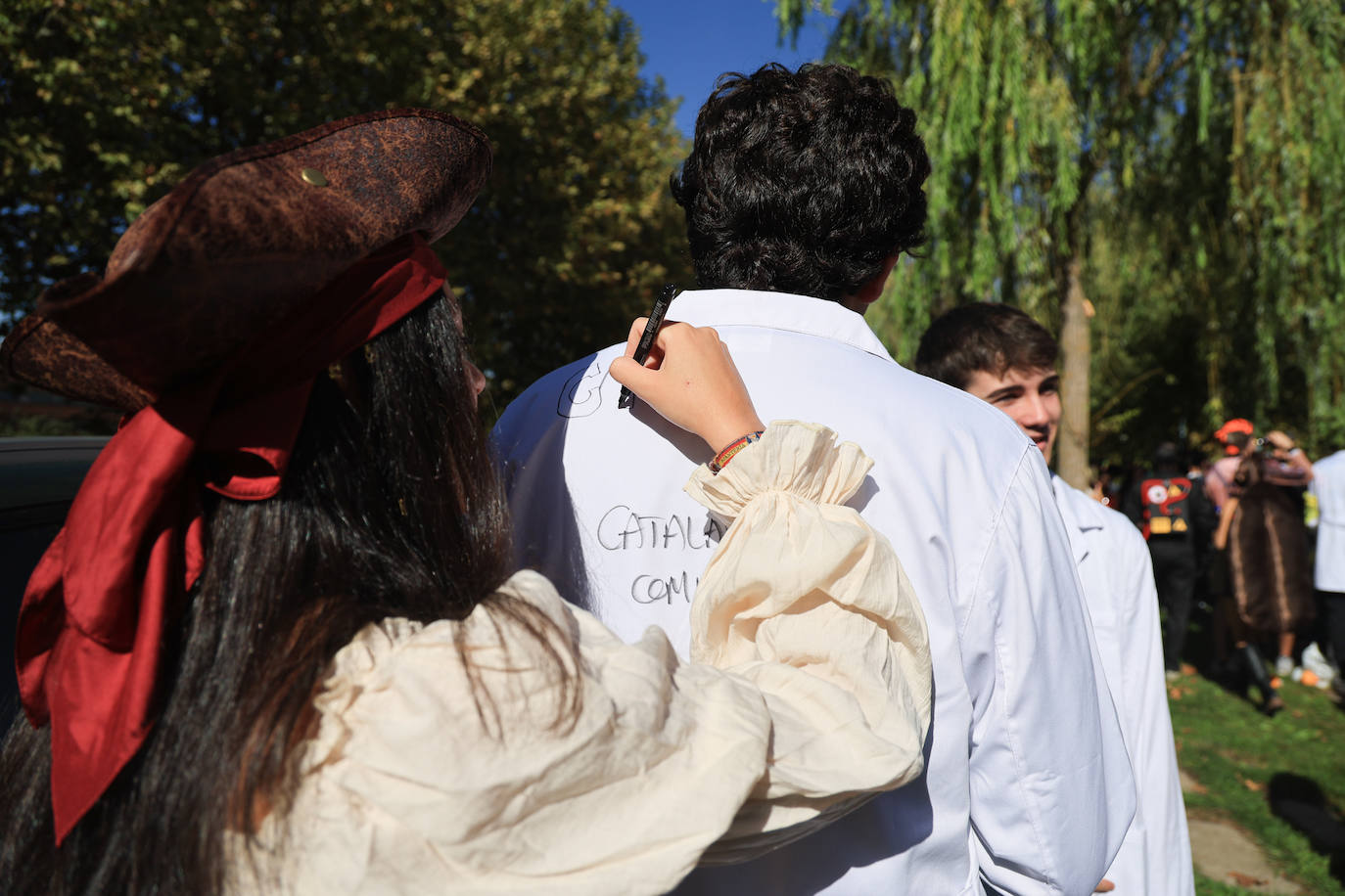 Así viven los estudiantes de Medicina sus fiestas en honor a San Lucas