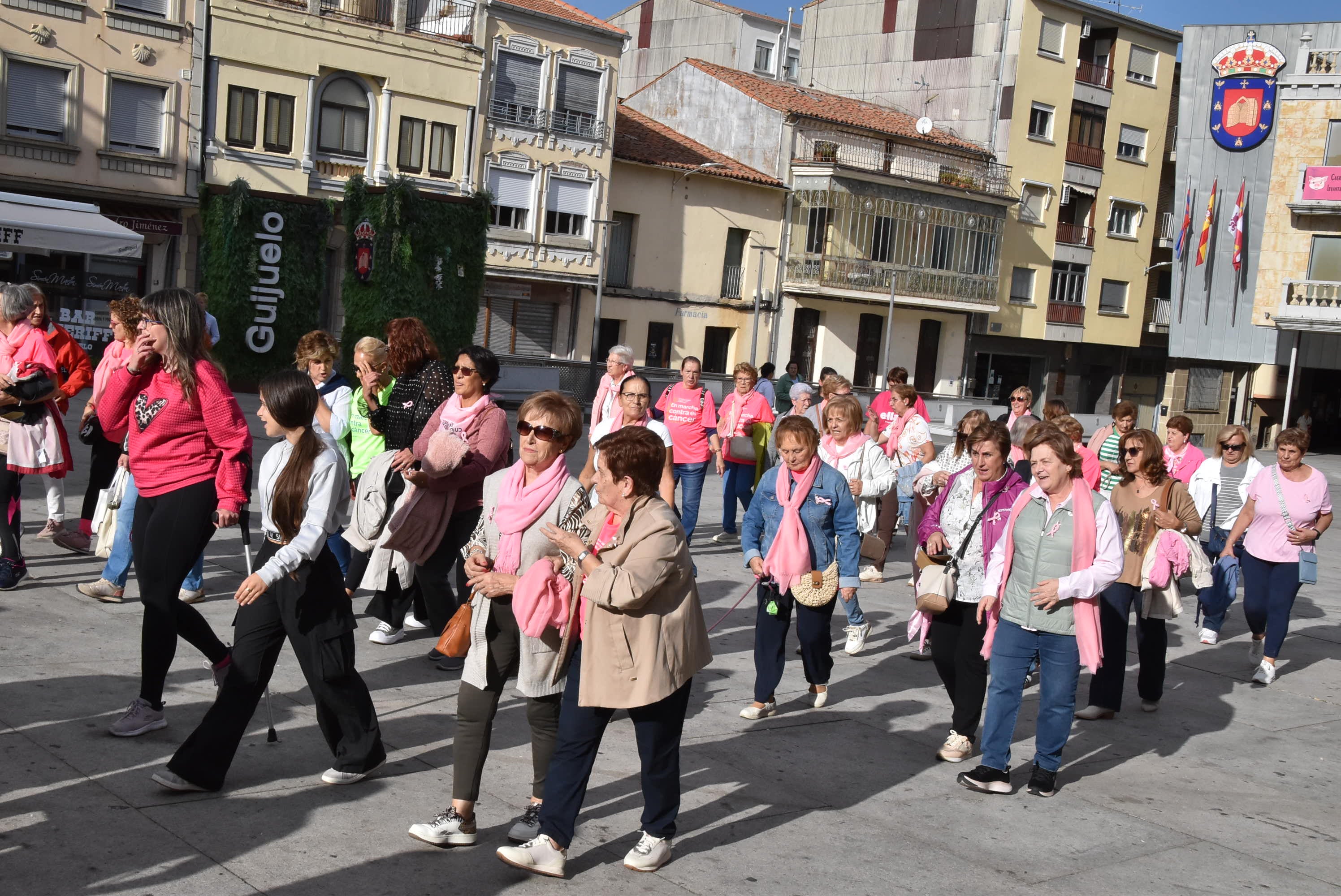 A buen ritmo contra el cáncer de mama en Guijuelo