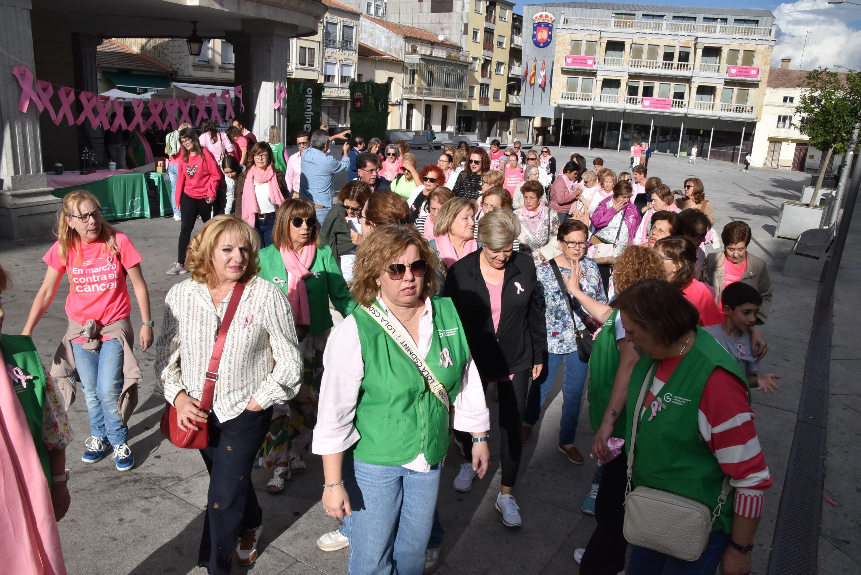 A buen ritmo contra el cáncer de mama en Guijuelo