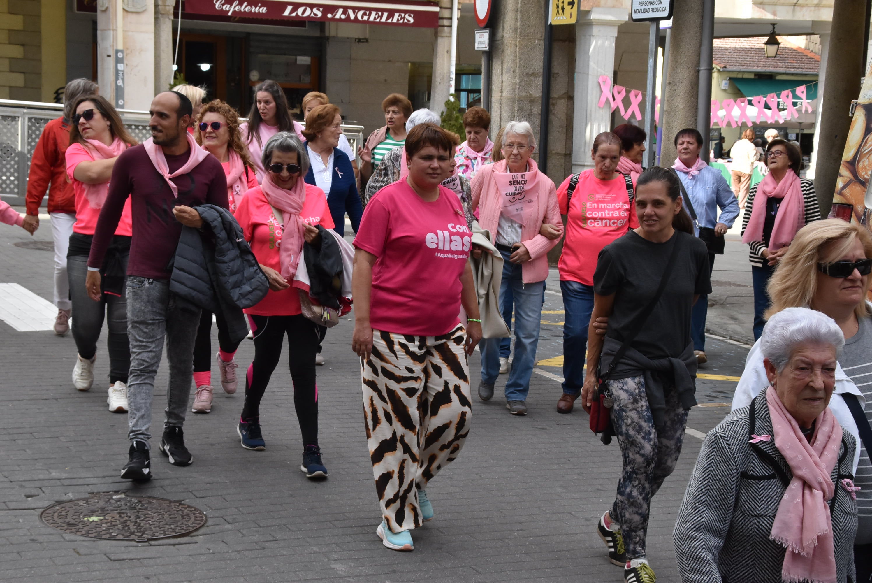 A buen ritmo contra el cáncer de mama en Guijuelo