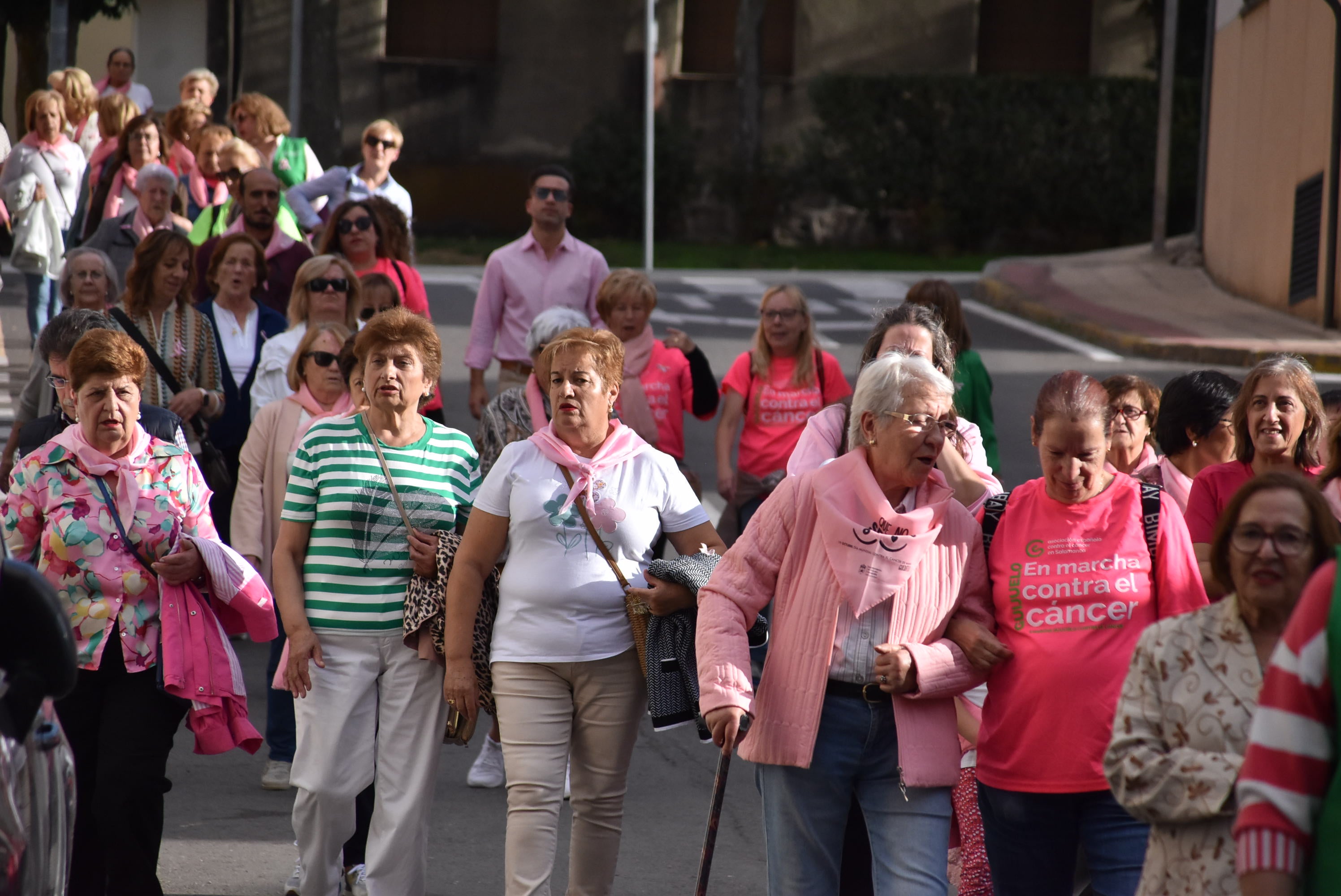 A buen ritmo contra el cáncer de mama en Guijuelo