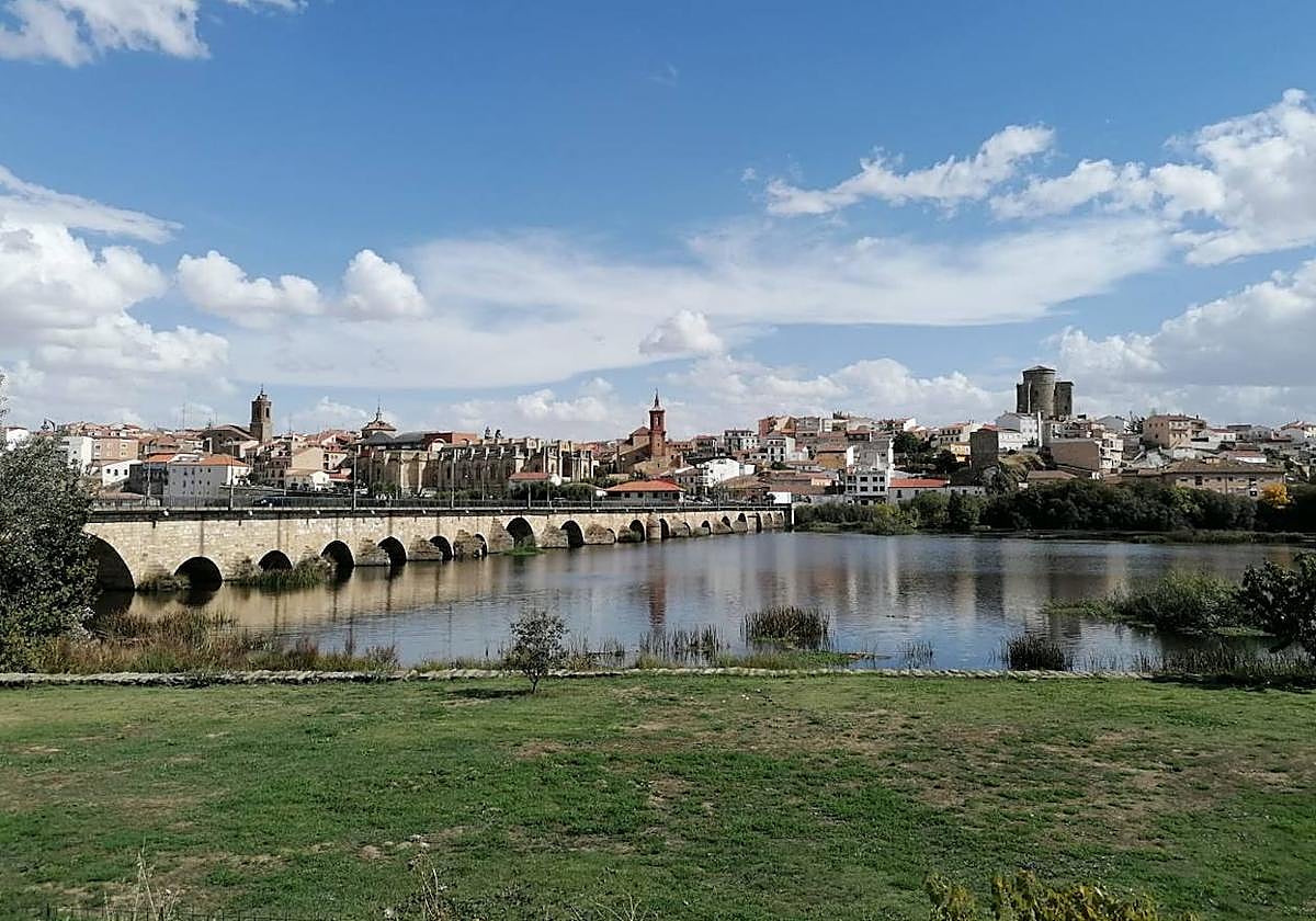 Vista general de Alba de Tormes.