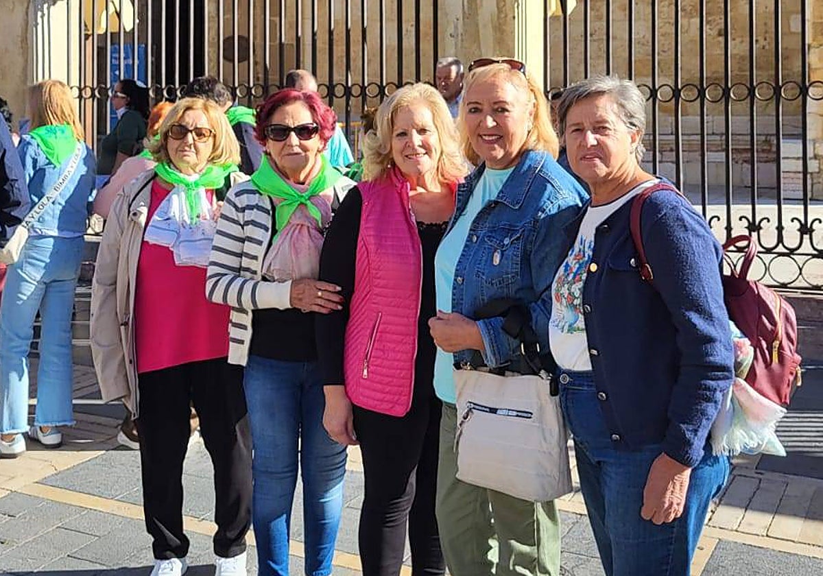 La asociación San Miguel de Peñaranda visita León