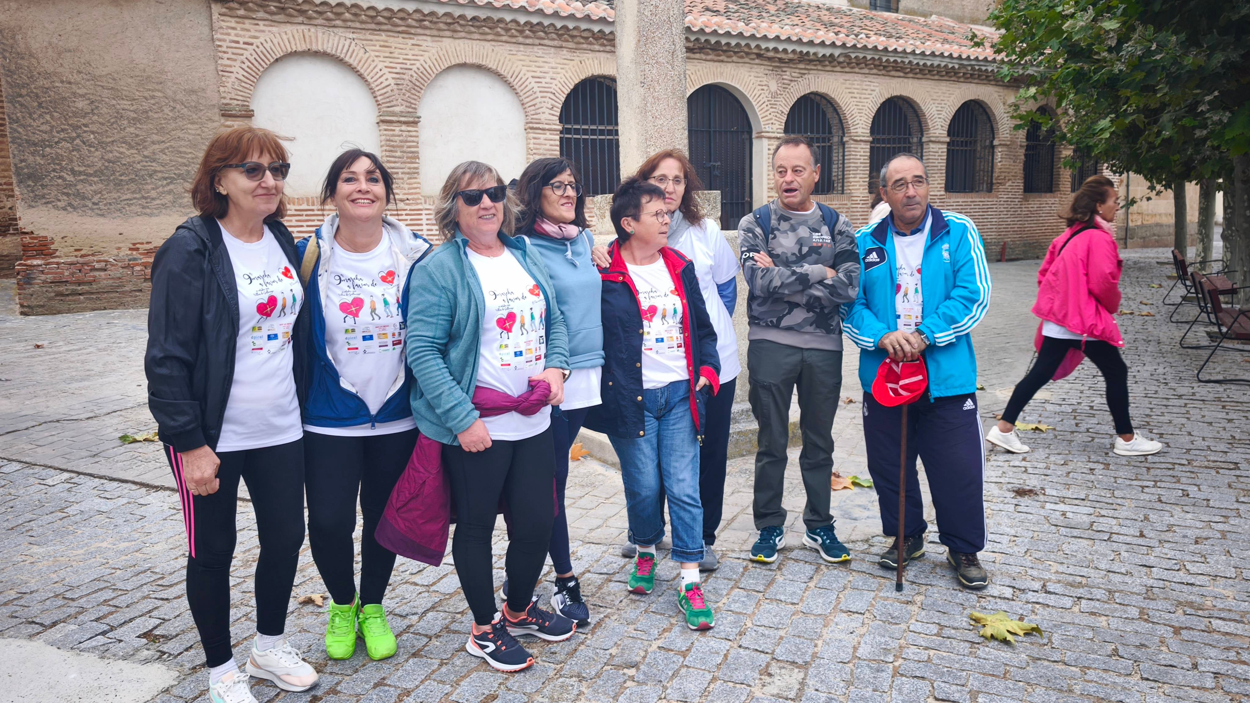 Pasos solidarios a favor del PacienteXperto desde Villar de Gallimazo
