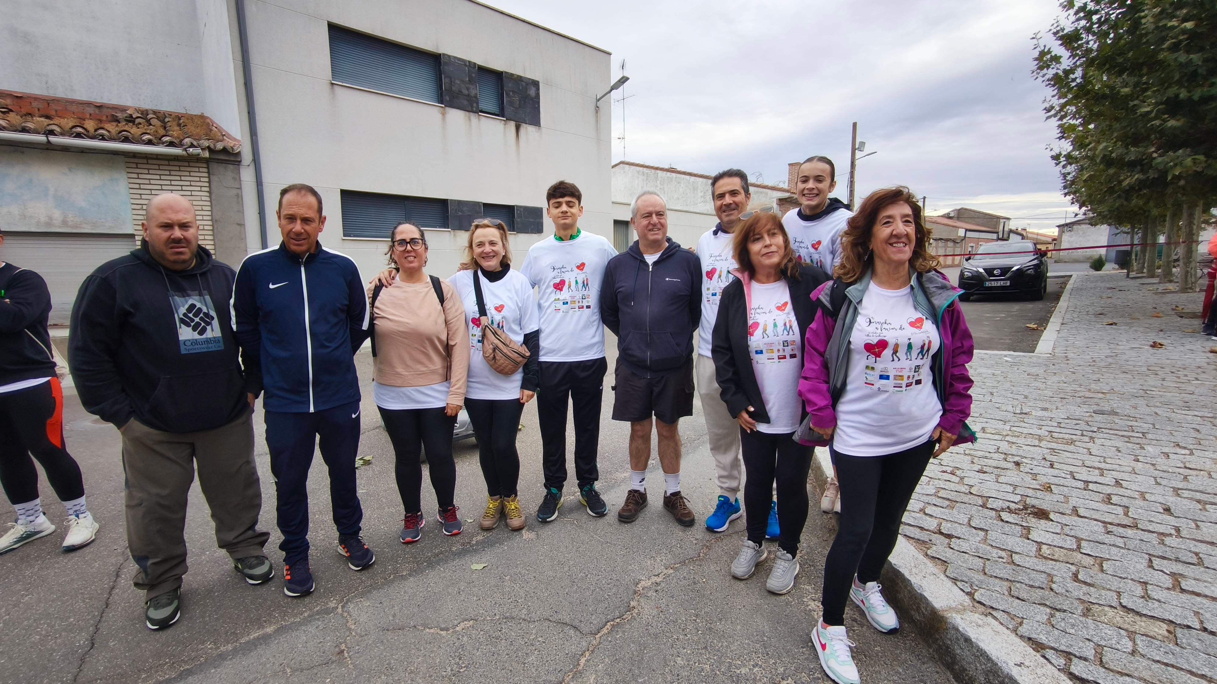 Pasos solidarios a favor del PacienteXperto desde Villar de Gallimazo