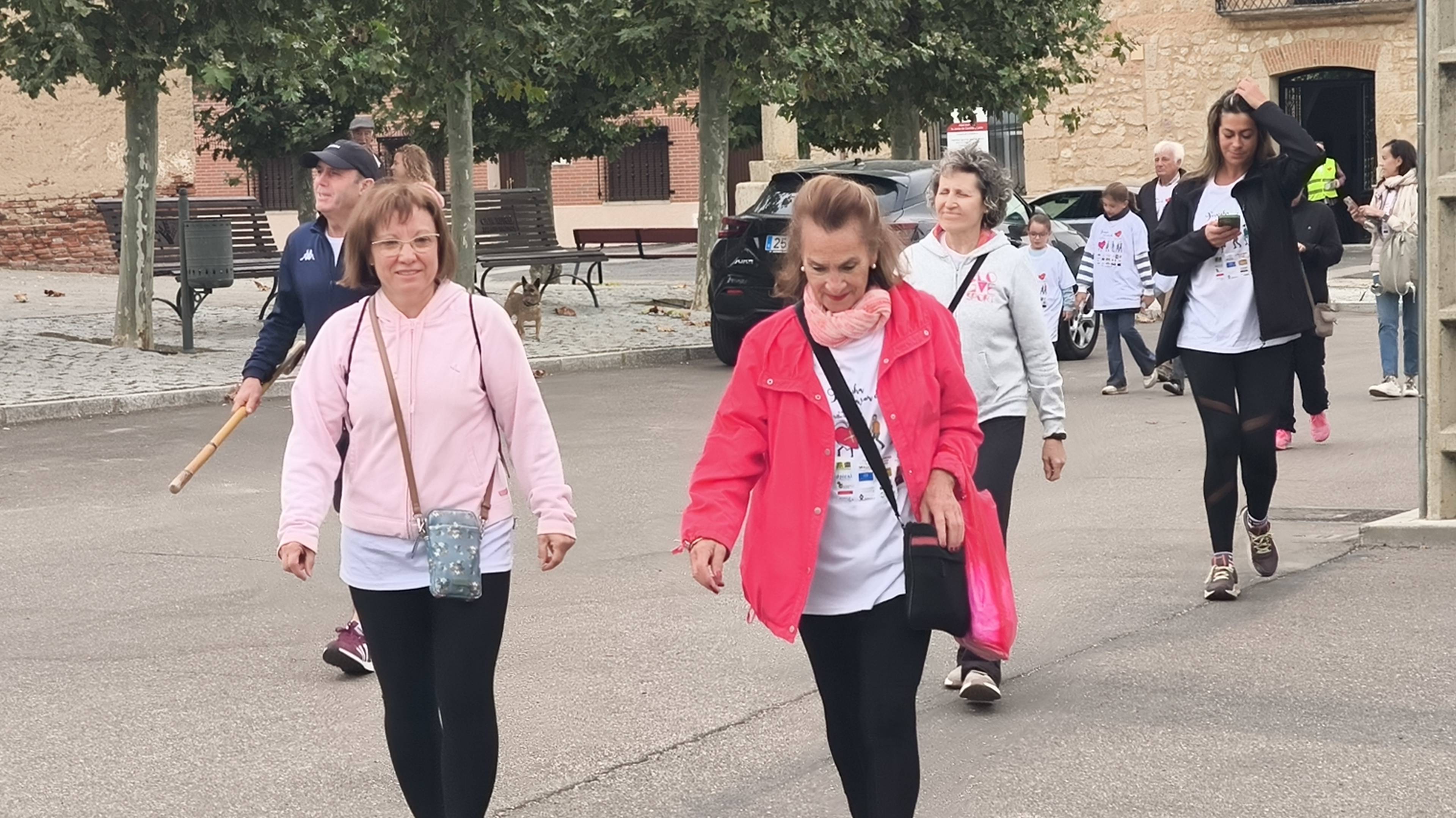 Pasos solidarios a favor del PacienteXperto desde Villar de Gallimazo