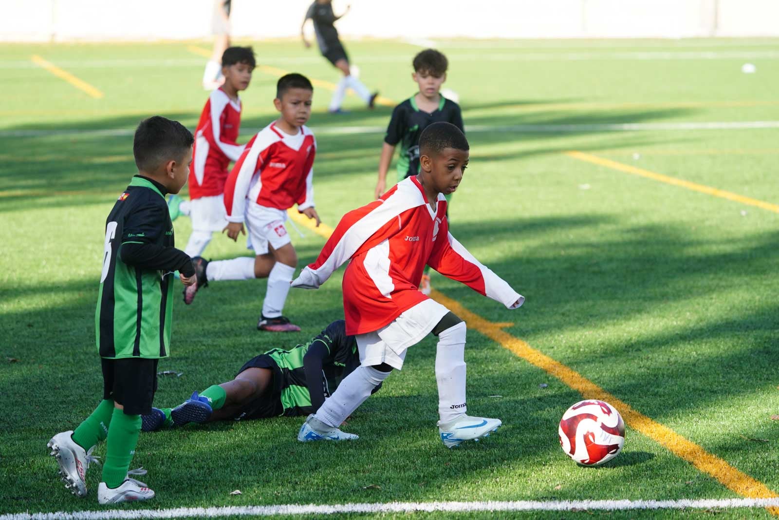 Las mejores imágenes de la jornada 4 de futbol base