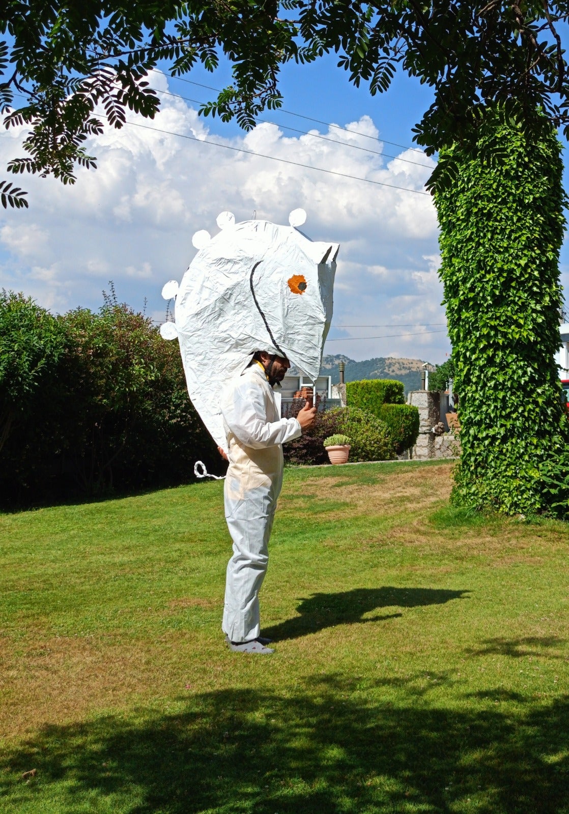 Un ajedrez viviente con homenaje a los Hombres de Musgo de Béjar