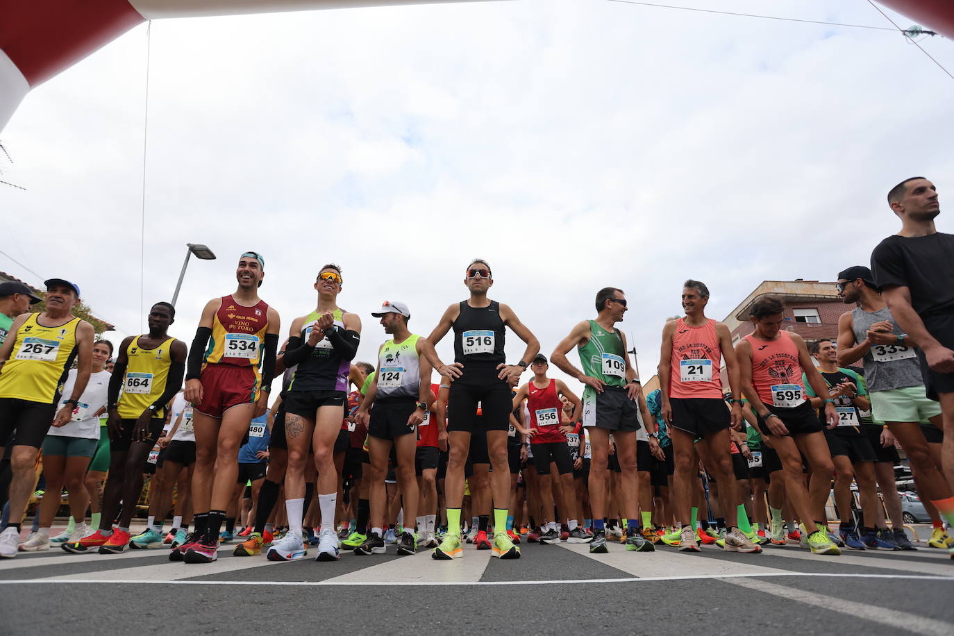 Jesús Prieto y Sandra Santamaría se llevan la Media Maratón de la Diputación