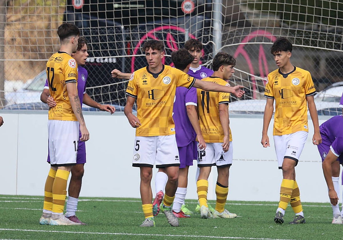 Imagen de un partido anterior de Unionistas en la División de Honor.