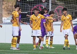 Imagen de un partido anterior de Unionistas en la División de Honor.