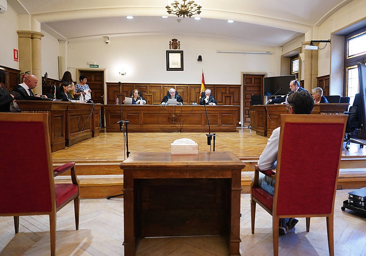 Vista judicial en la Audiencia Provinicial.