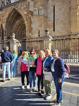 Imagen de la visita a León