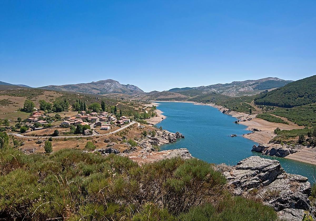 Imagen del embalse de una de las localidades.