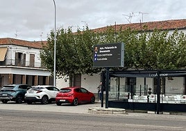 Pantallas informativas del Ayuntamiento.