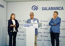 José María Sánchez, procurador salmantino en la Comisión de Sanidad.