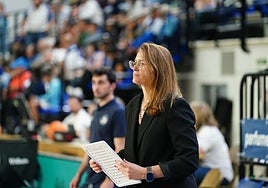 Anna Montañana, en el pabellón Würzburg Silvia Domínguez.