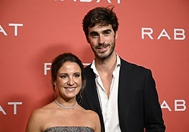 Marta Pombo y Luis Zamalloa, en un photocall.