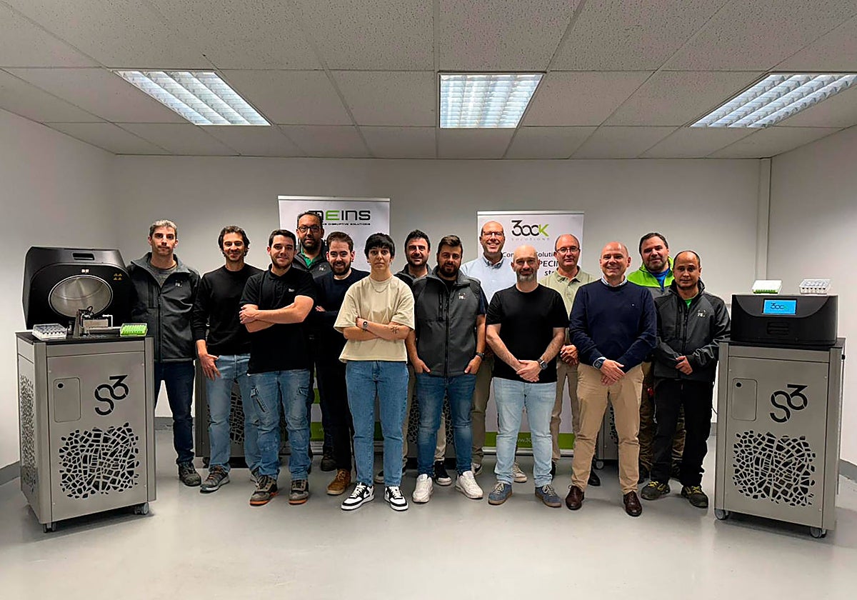 Equipo de Meins y 300K que han participado en el desarrollo de la solución.