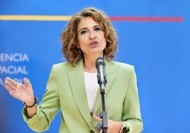 María Jesús Montero.