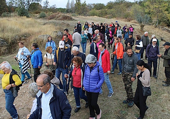 La actividad permitió recorrer diferentes espacios de la localidad y su entorno