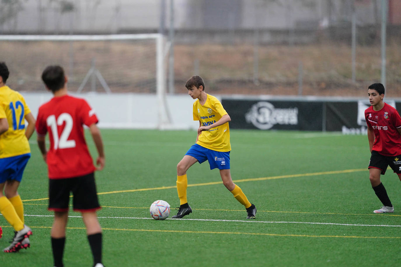 Todas las imágenes de la jornada del fútbol base en Salamanca