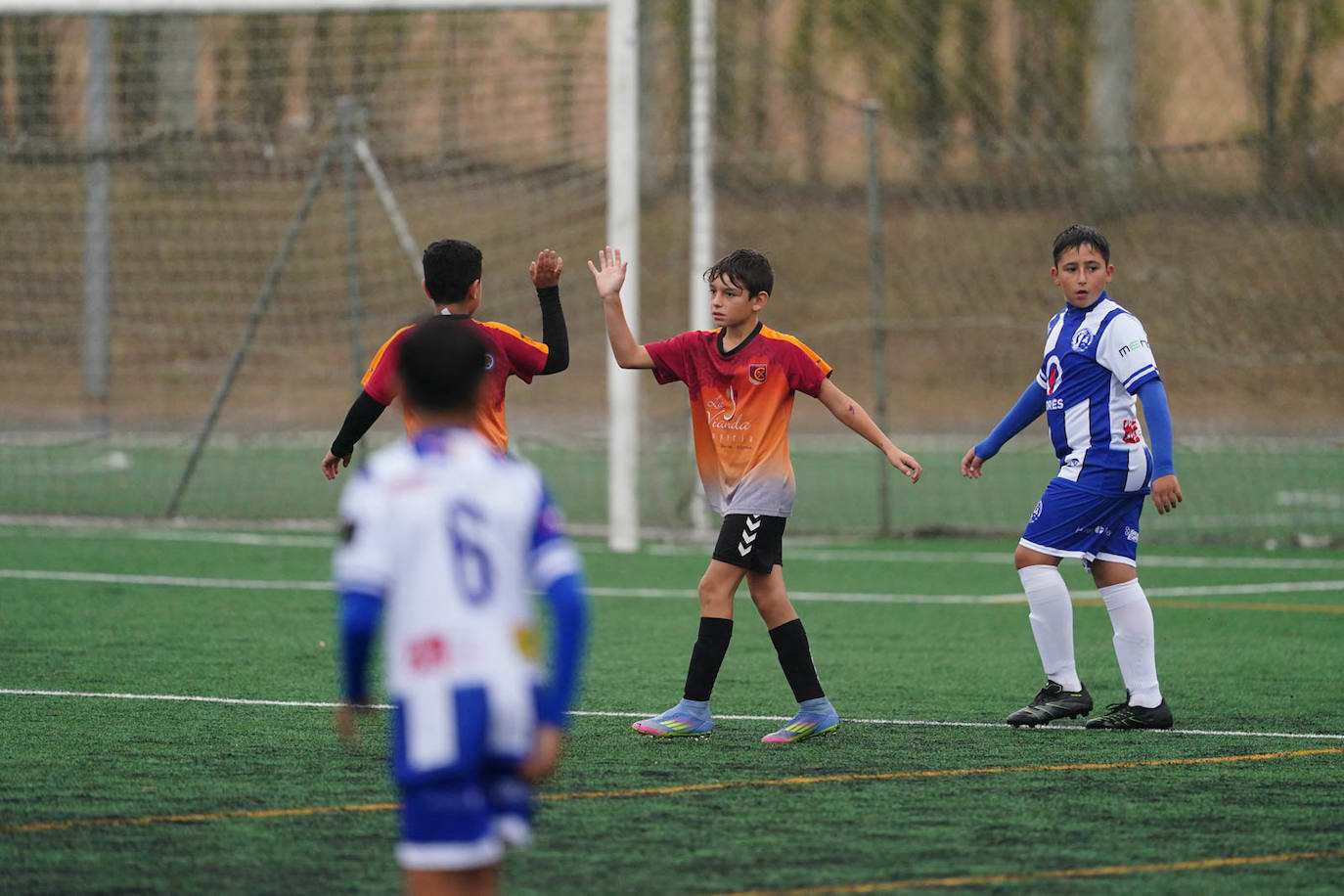 Todas las imágenes de la jornada del fútbol base en Salamanca
