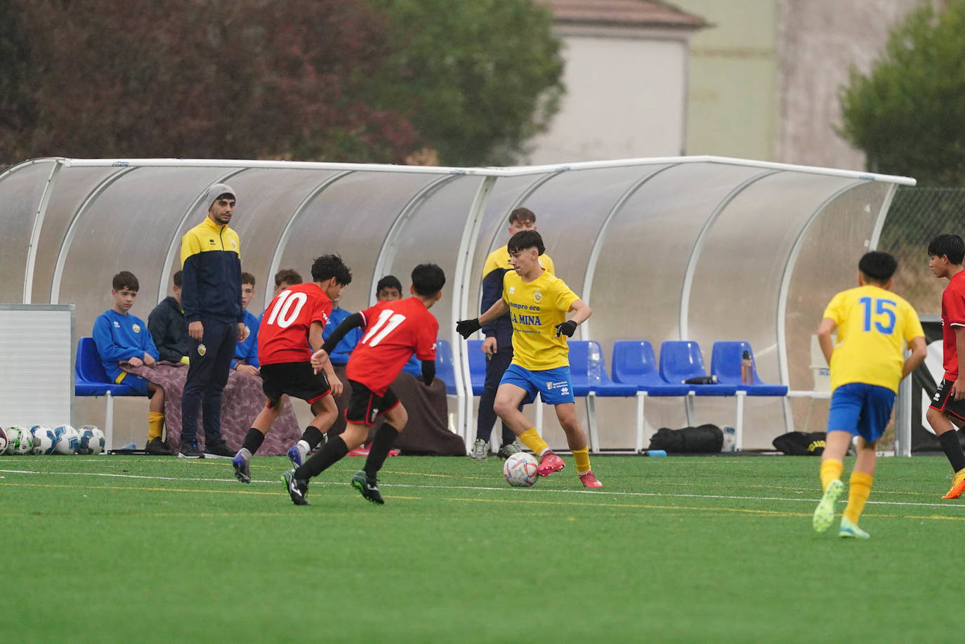 Todas las imágenes de la jornada del fútbol base en Salamanca