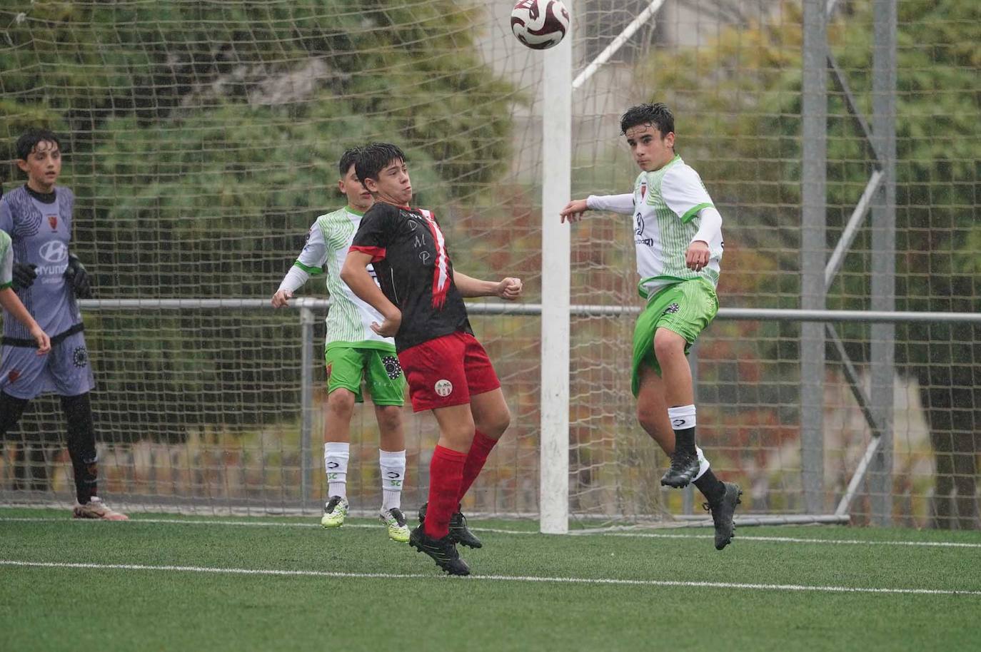 Todas las imágenes de la jornada del fútbol base en Salamanca