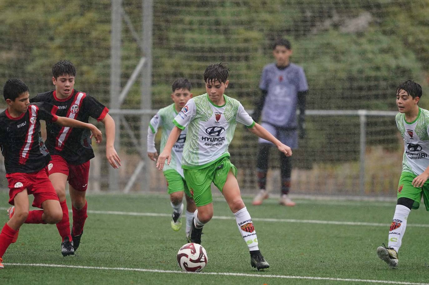 Todas las imágenes de la jornada del fútbol base en Salamanca
