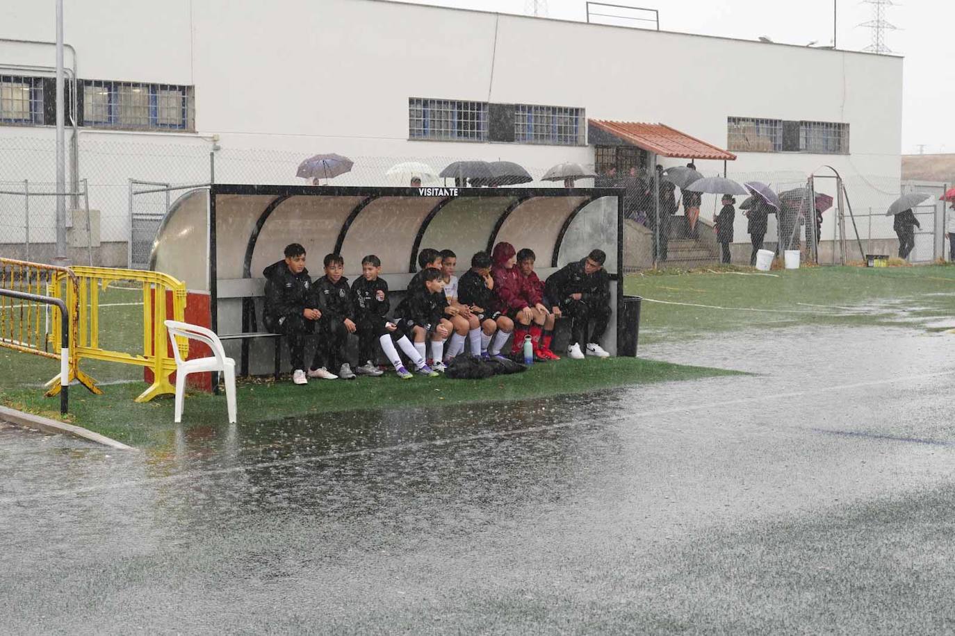 Todas las imágenes de la jornada del fútbol base en Salamanca