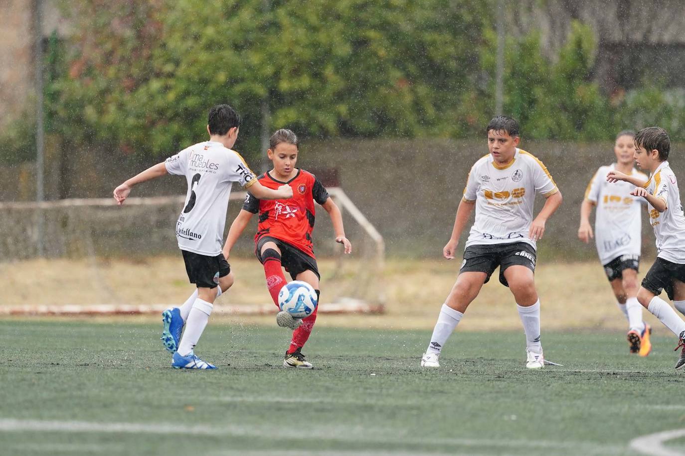 Todas las imágenes de la jornada del fútbol base en Salamanca