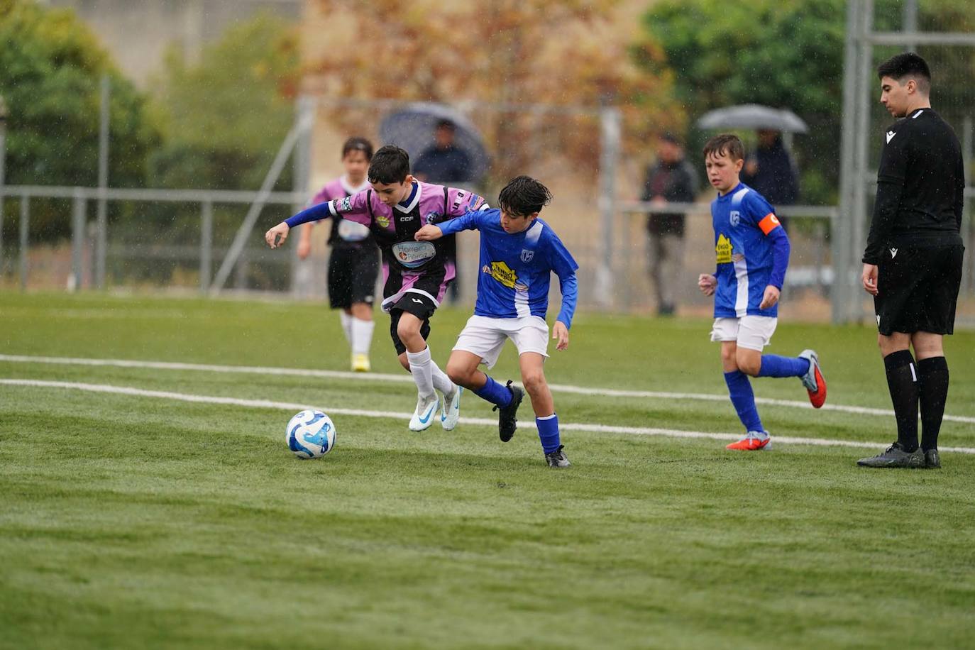 Todas las imágenes de la jornada del fútbol base en Salamanca