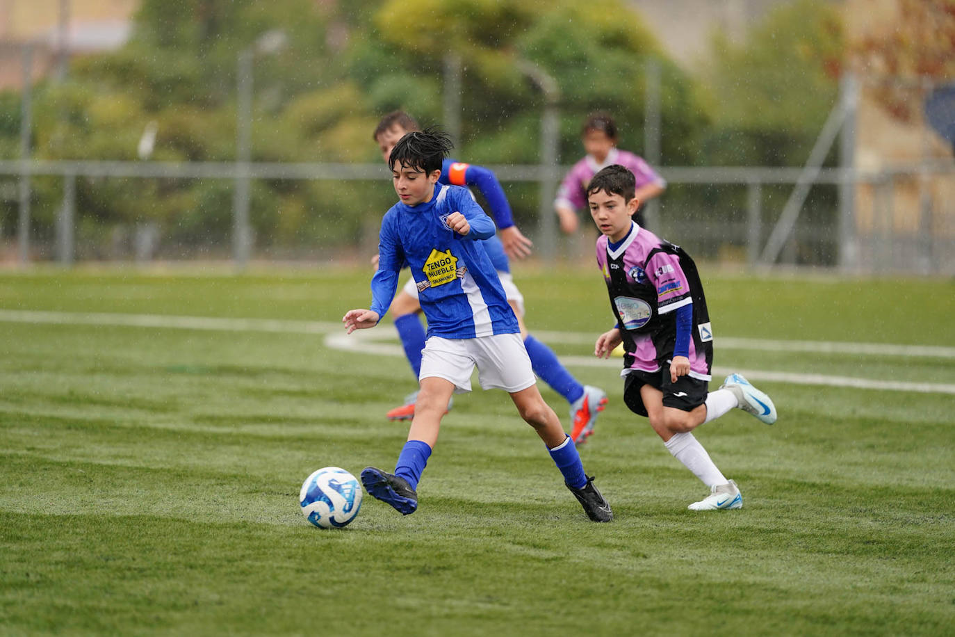 Todas las imágenes de la jornada del fútbol base en Salamanca