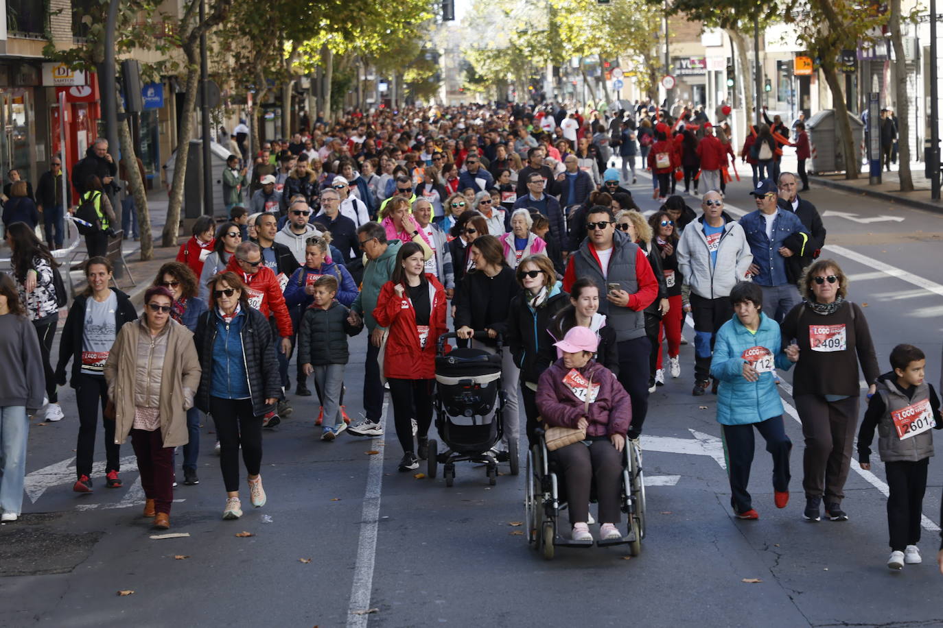 La marea roja vuelve a tomar las calles de Salamanca
