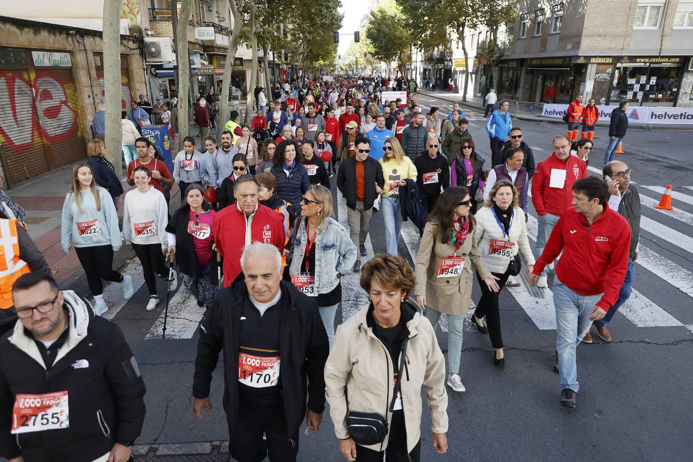La marea roja vuelve a tomar las calles de Salamanca