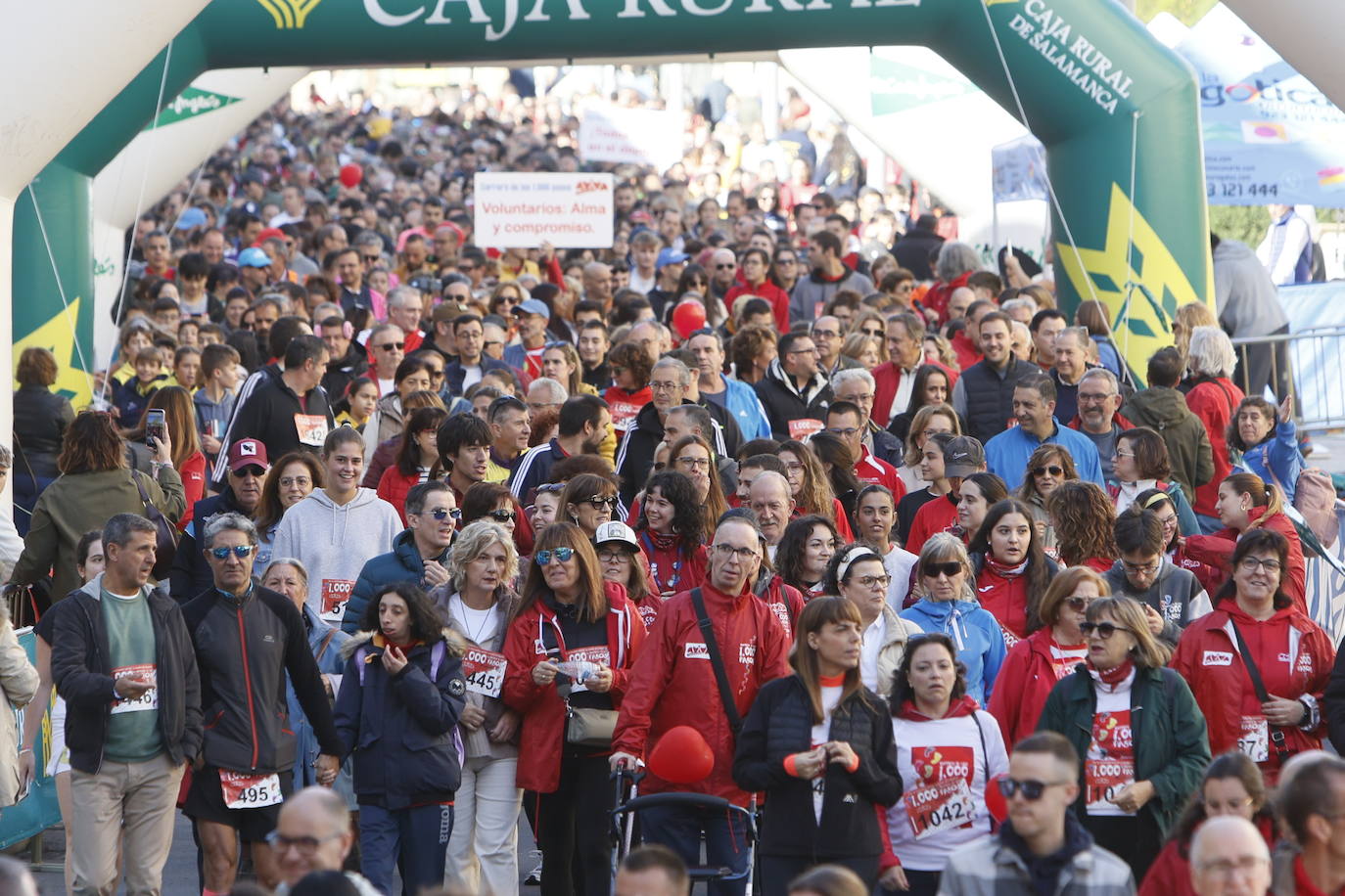 La marea roja vuelve a tomar las calles de Salamanca