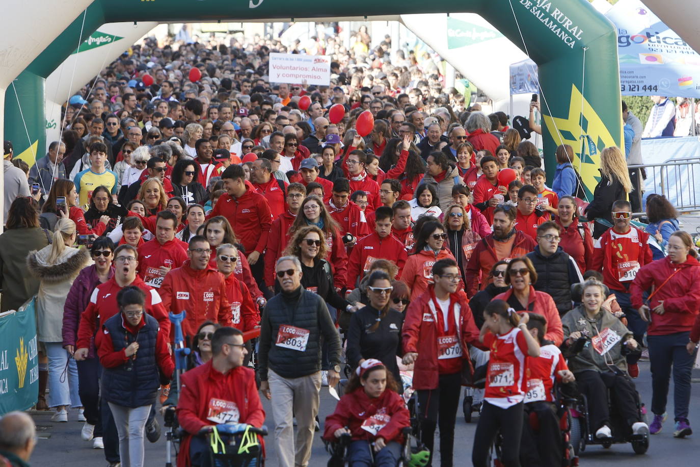 La marea roja vuelve a tomar las calles de Salamanca