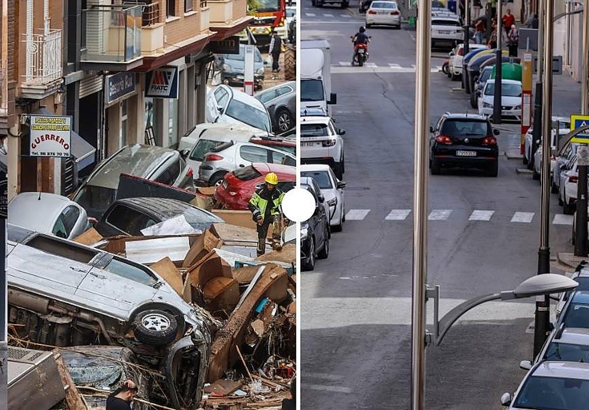 El mapa de la dana un año después: una reconstrucción lenta y un miedo «imposible de olvidar en tan poco tiempo».