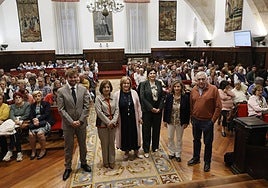 Francisco Rubio, Rosa López, María Isabel Macías, Isabel Feernández, Bertha Gutiérrez yJosé Sánchez.