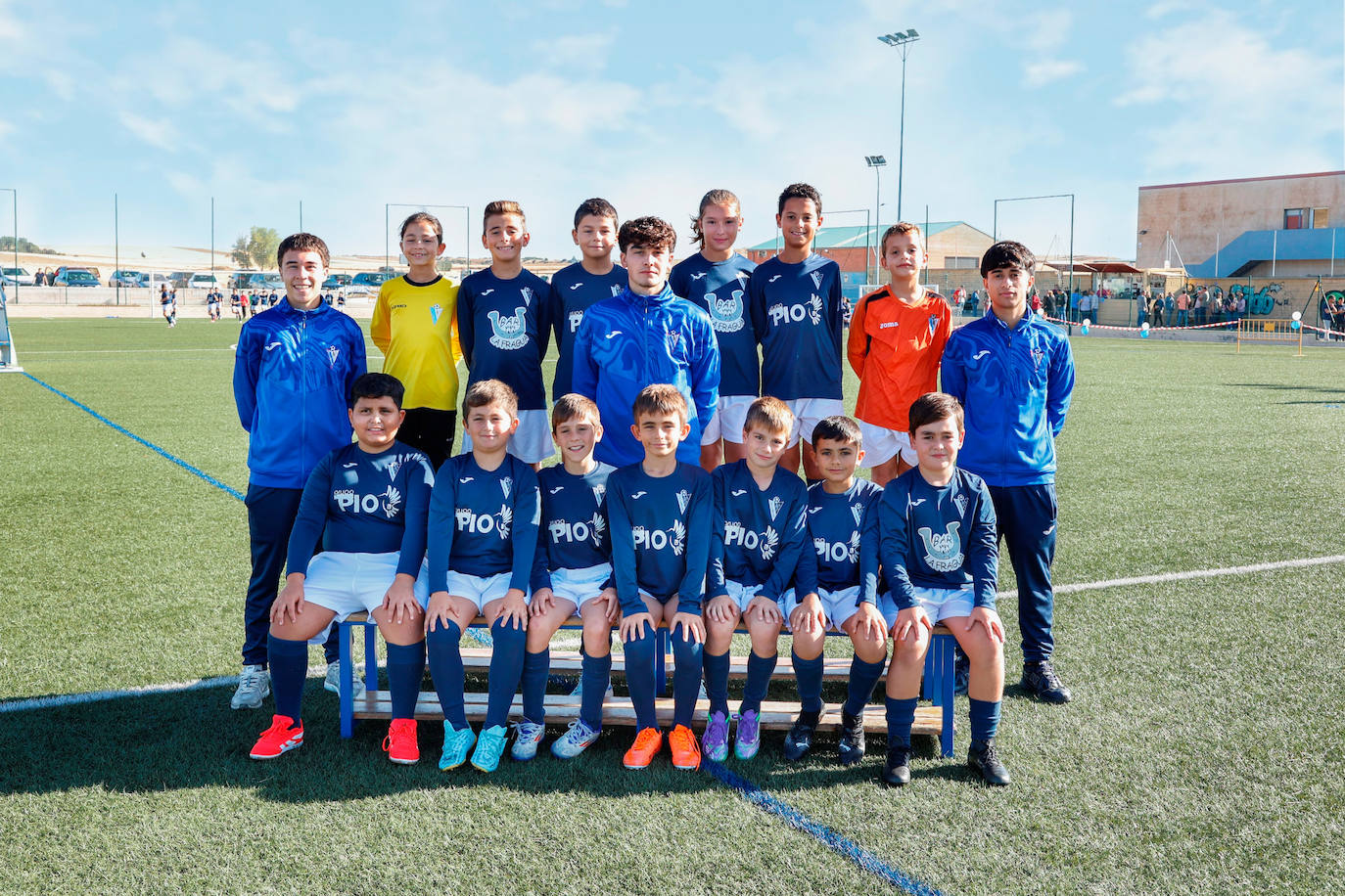 Carlos (entrenador), Juan (delegado), Alfonso (delegado), Samuel Velasco, Valeria Robles, Hugo Vidal, Eider Alexander Duarte, Diego Gómez, Eric Marcos, Héctor Delgado, Saúl Moro, Lucas Iglesias, Mario Ramos, Sergio González, Claudia y Erick Side.