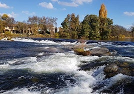 El rincón en el que el Tormes es tan furioso e indómito que su fuerza dibuja una espectacular playa fluvial