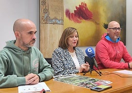 Pedro Pérez, Carmen Ávila y Ángel García.