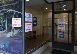 La nueva oficina de atención al usuario de Salamanca de Transportes.