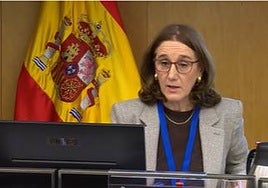 La secretaria general de Transporte Terrestre, Rocío Báguena.