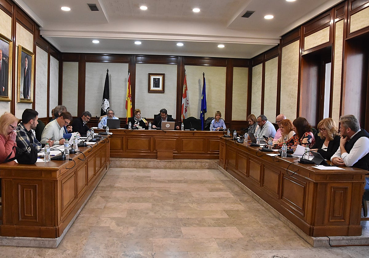 Imagen de la Corporación municipal del Ayuntamiento de Béjar.