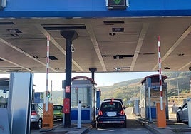Taquillas de peaje, en una autopista española.